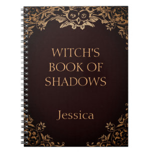 Customised Wicca Book Of Shadows Notebook