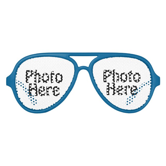 Customised With Your Favourite Photo Aviator Sunglasses (Front)