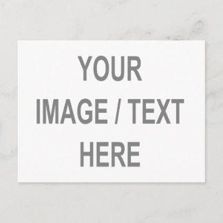 Customised Your Image-Text Here Postcard