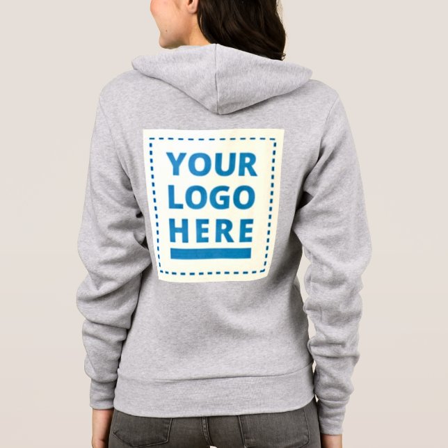 Customised Your Logo Here Hoodie (Back)