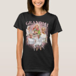 Customised Your Own Bootleg 90's Style T-Shirt<br><div class="desc">Create your own bootleg shirt by adding your pictures (with backgrounds removed) and customising the text. You can use a free site like www.remove.bg to remove simple backgrounds from your photos, then upload them to your designs. Not only can you create a custom shirt with images of people, but pets...</div>