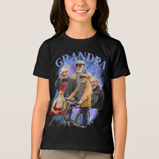 Customised Your Own Bootleg 90's Style Tri-Blend Shirt (Front)