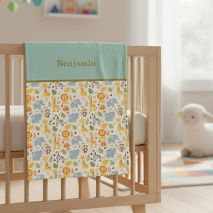 Customizable Baby Blanket with Name - Elegant