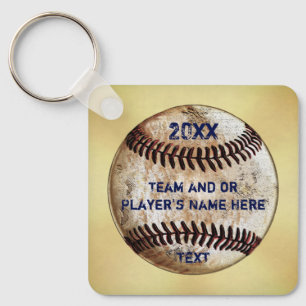 Customizable, Baseball Keychains