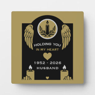 Customizable Bereavement Anniversary Plaque