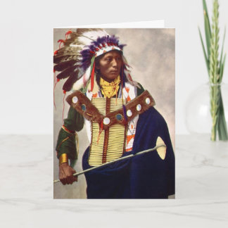 CUSTOMIZABLE BIG CHIEF CARD