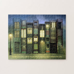 Customizable Book Lover's Jigsaw Puzzle