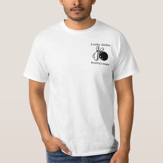 CUSTOMIZABLE Bowling T-shirt (Front)