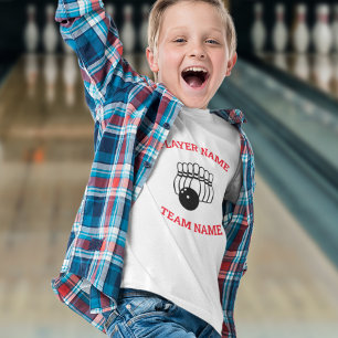 Customizable Bowling Team T-Shirt