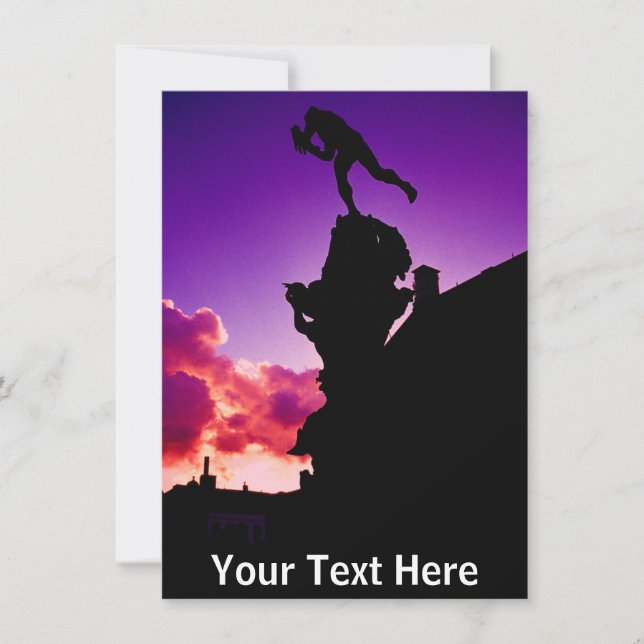 Customizable Brabo, Antwerp card (Front)