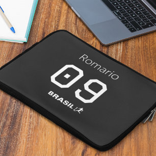 Customizable Brasil Seleção Personalized Gear Laptop Sleeve