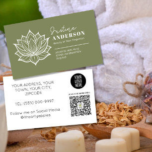 Customizable Business Card –Beauticians & Skincare