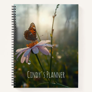 Customizable Butterfly Planner/Journal Notebook