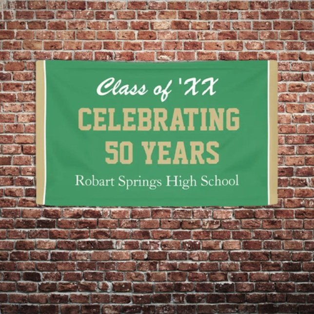 Customizable! Celebrate any year reunion banner (Creator Uploaded)