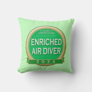 Customizable Certified Enriched Air Diver Cushion