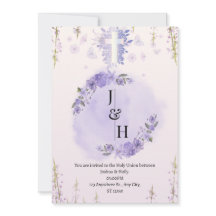 Customizable Christian Wedding Invitation