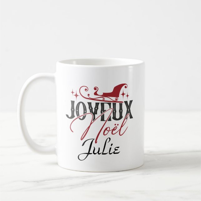 Customizable Christmas Mug (Left)