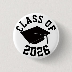 Customizable "Class Of" 3 Cm Round Badge