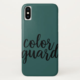 Customizable Color Guard iphone Case