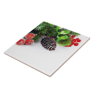 Customizable Colorful Fruits Modern Classy Picture Tile