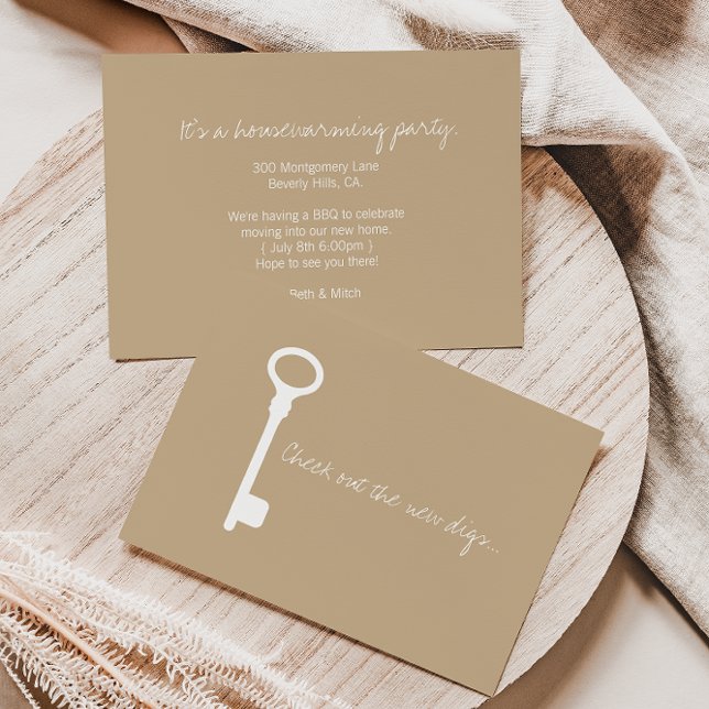 Customizable Cool Housewarming Party Invite (Creator Uploaded)