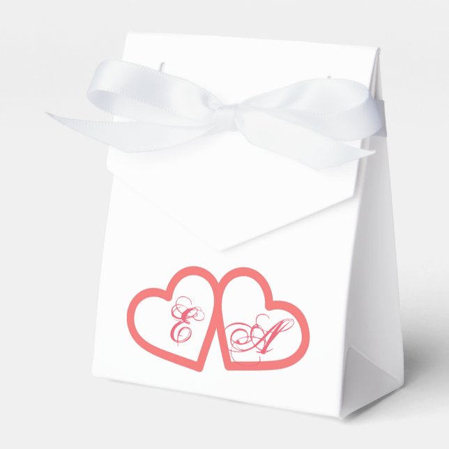 Customizable Core Ballotin Favour Box (Front Side)