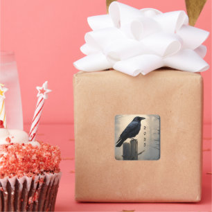 Customizable crow sticker