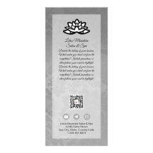 Customizable Damask Ombre Salon Spa Card Template