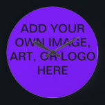 CUSTOMIZABLE DESIGNER CLOCK - ADD YOUR OWN IMAGES<br><div class="desc">ADD YOUR OWN ART,  IMAGE,  LOGO,  OR DESIGN - CUSTOMIZABLE DESIGNER CLOCKS</div>