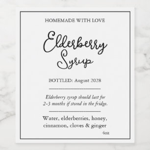 Customizable Elderberry Syrup Label ZEB_05b