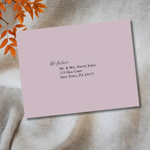 Customizable Elegant Lavender  Envelope