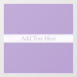Customizable Elegant Light Lavender Purple