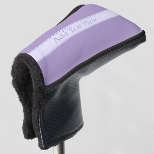 Customizable Elegant Light Lavender Purple Golf Head Cover