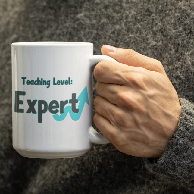 Customizable Expert Level Teaching Coffee Mug (Creator Uploaded)