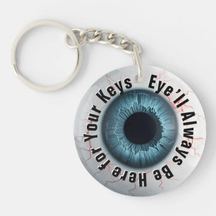 👁️Customizable Eye’ll Always Watch Your Keys Key Ring