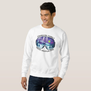 Customizable Family Winter Vacation T-Shirt Sweatshirt