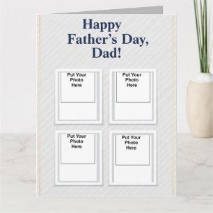 Customizable Father’s Day Card   Personalized for 