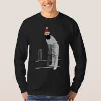 Customizable Funny Cricket Christmas Jumper