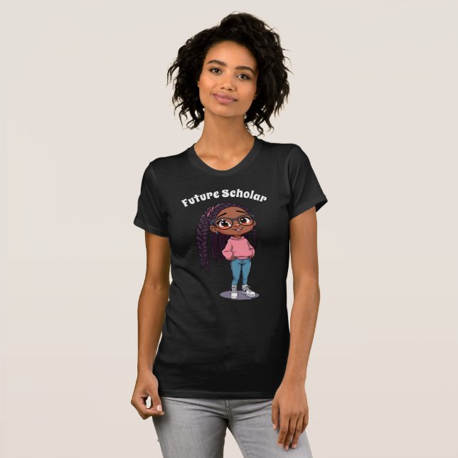CUSTOMIZABLE girl T-Shirt (Front Full)