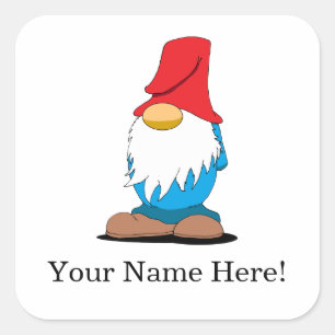 Customizable Gnome Stickers