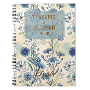 Customizable Gratitude Affirmations for Women Notebook