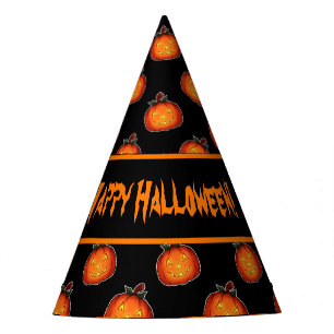 Customizable Halloween Pumpkins Party Hat