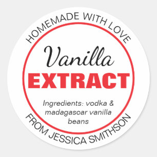 Customizable Homemade Items Label