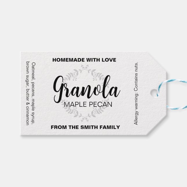 Customizable Homemade Label Food_01a (Front (Horizontal))