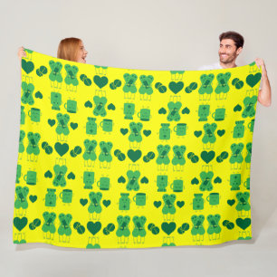 Customizable Hospital Recovery Fleece Blanket