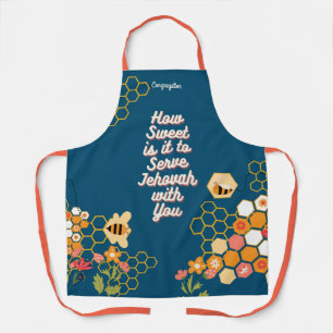 Customizable ‘How Sweet it is to Serve Jehovah’ Apron