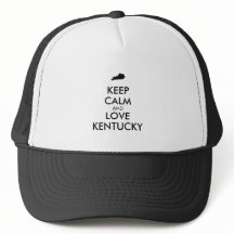 Customizable KEEP CALM and LOVE KENTUCKY