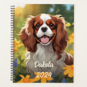 Customizable King Charles Spaniel Planner