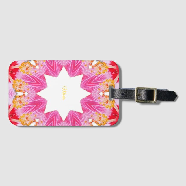 Customizable Label Luggage Tag (Front Horizontal)