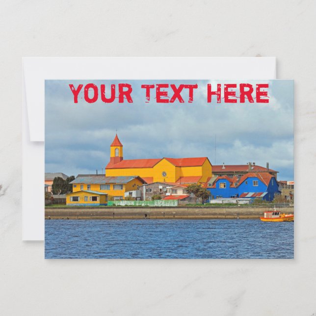 Customizable Maullin, Chile card (Front)